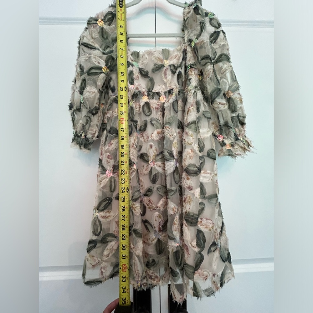 Babydoll Floral dress with sparkled detail✨NWT✨ - Picture 4 of 4